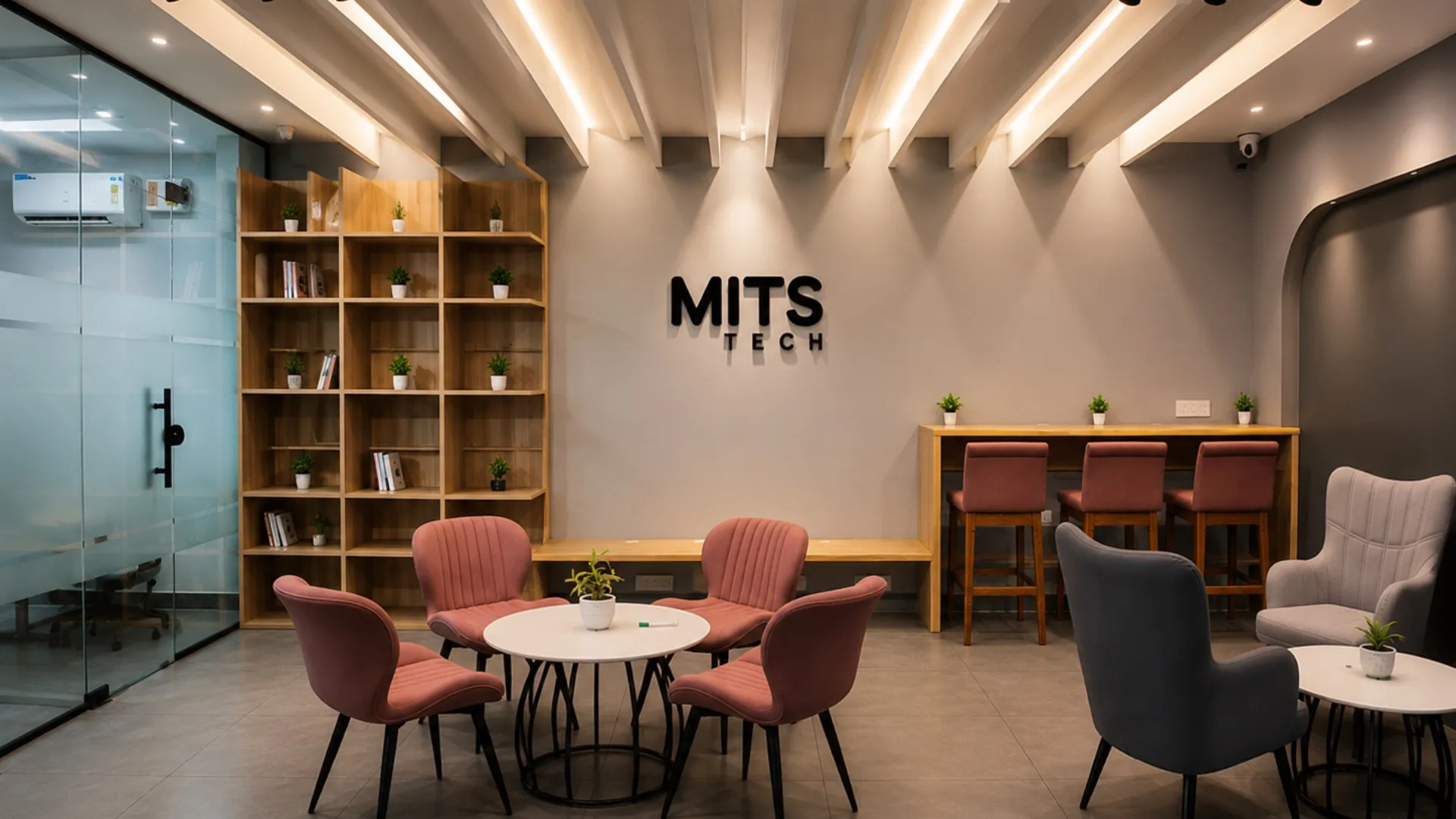The Mits engineering floor in Bengaluru